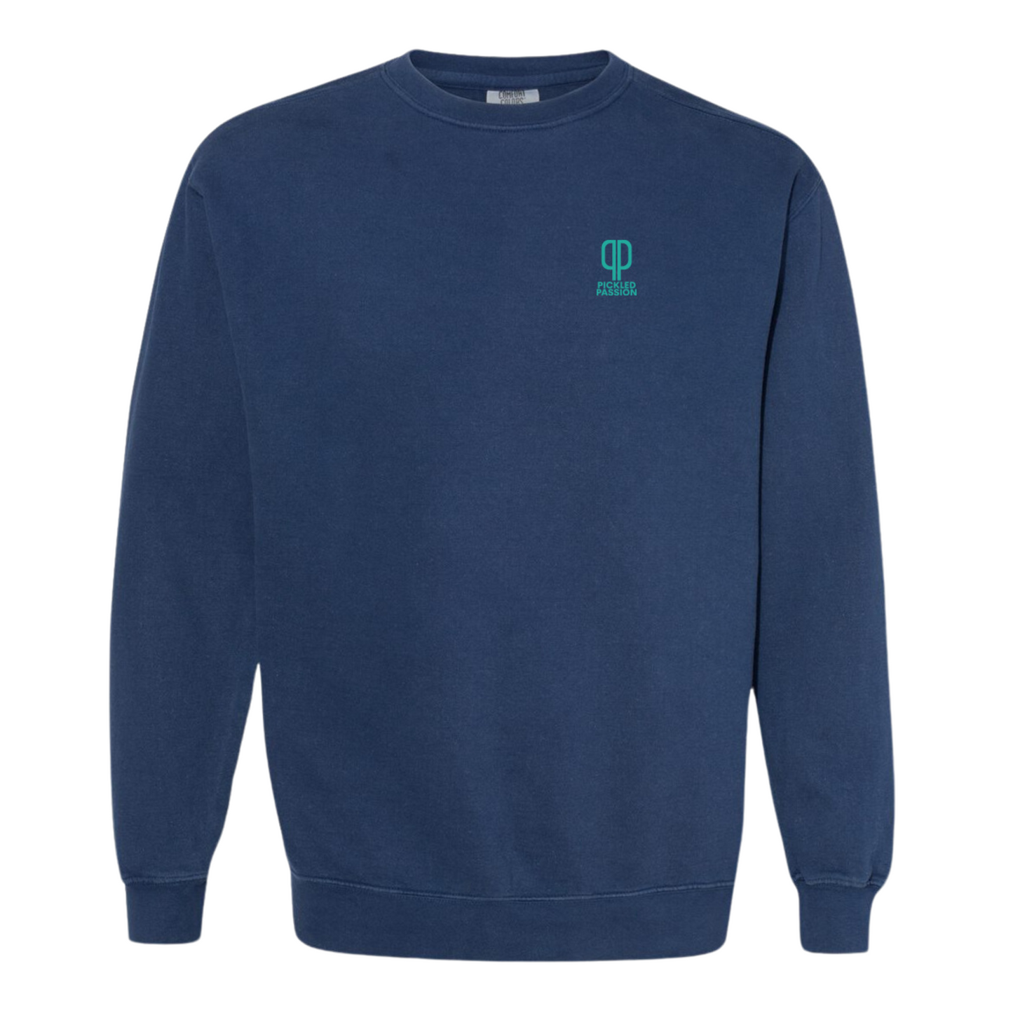Sweatshirt Pickled Passion Pickleball Crew-Navy Blue