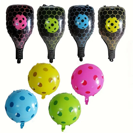 Balloons - 2 Paddles and 2 Balls in Random Colors