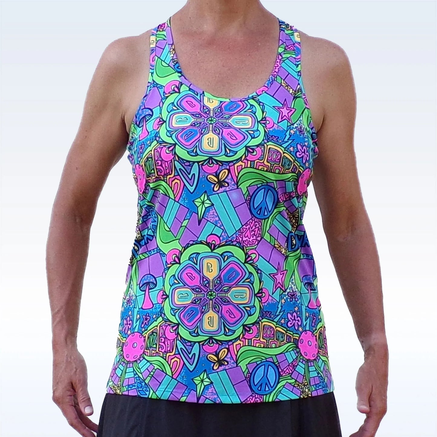 Tank Top Racerback Groovy