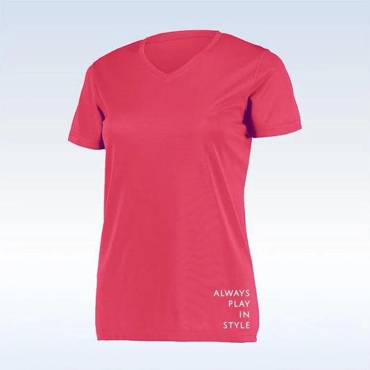 Tee-shirt col en V à manches courtes : À porter avec une jupe-culotte