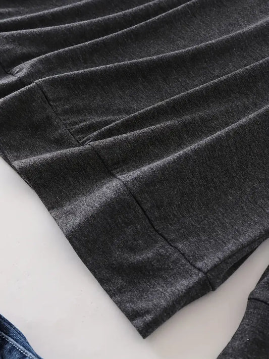 T-shirt, haut décontracté à manches longues et col en V « C'est une bonne journée pour jouer au pickleball »