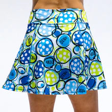 Jupe-short : Jupe-short trapèze de pickleball Dink / bleu