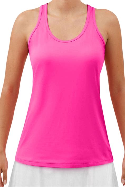 Tank Top Racerback Royal Blue/ Diva Pink/ Hot Pink