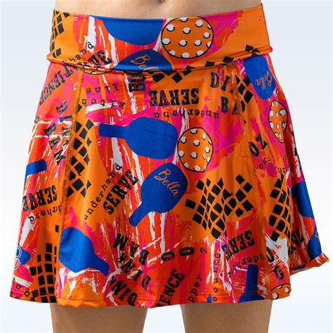Jupe-short évasée « Graffiti »