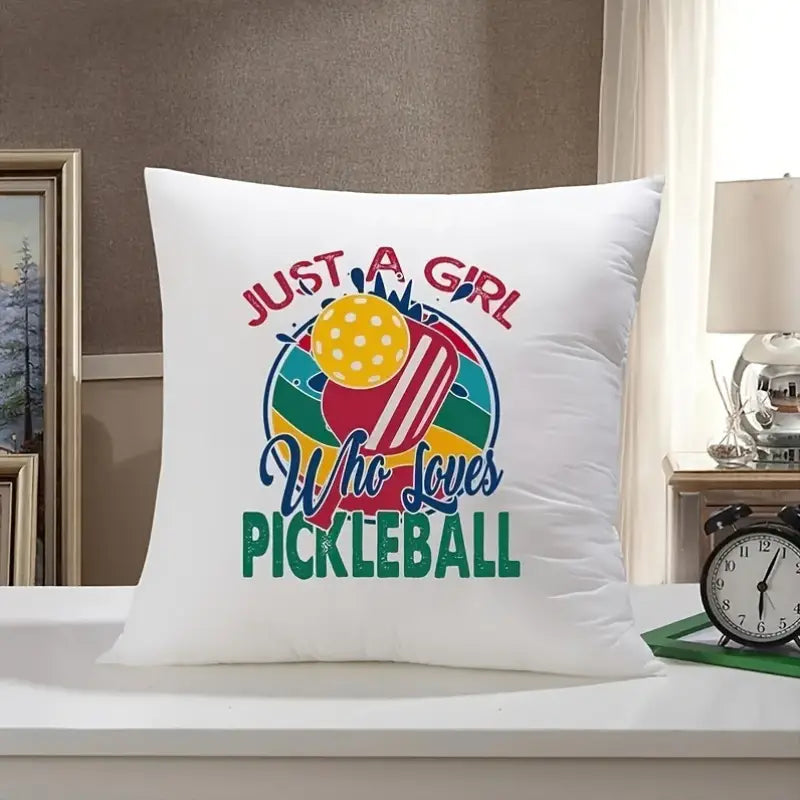 Iron On "Just a Girl Who Loves Pickleball"