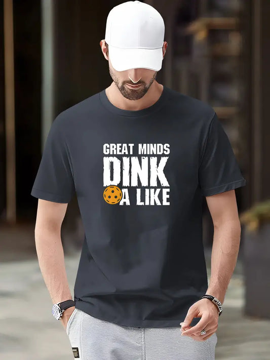 T-Shirt "Les grands esprits boivent de même" (Hommes)