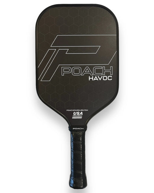 Poach Paddle LIMITED EDITION - Havoc Power Black + FREE paddle cover
