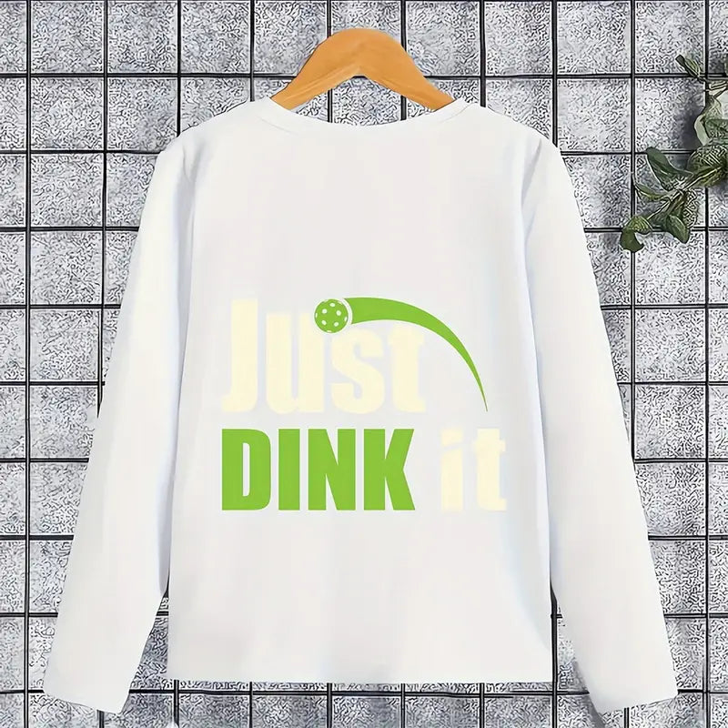 Iron On "Just Dink it"
