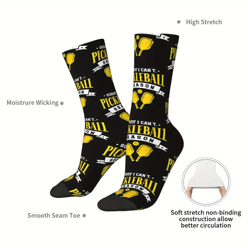 Socks "Sorry it's Pickleball Season"